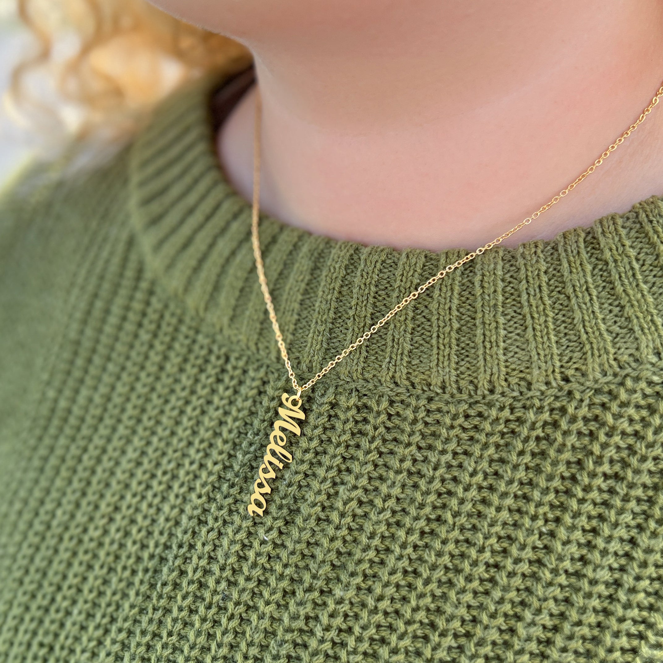 The Vertical Signature Necklace