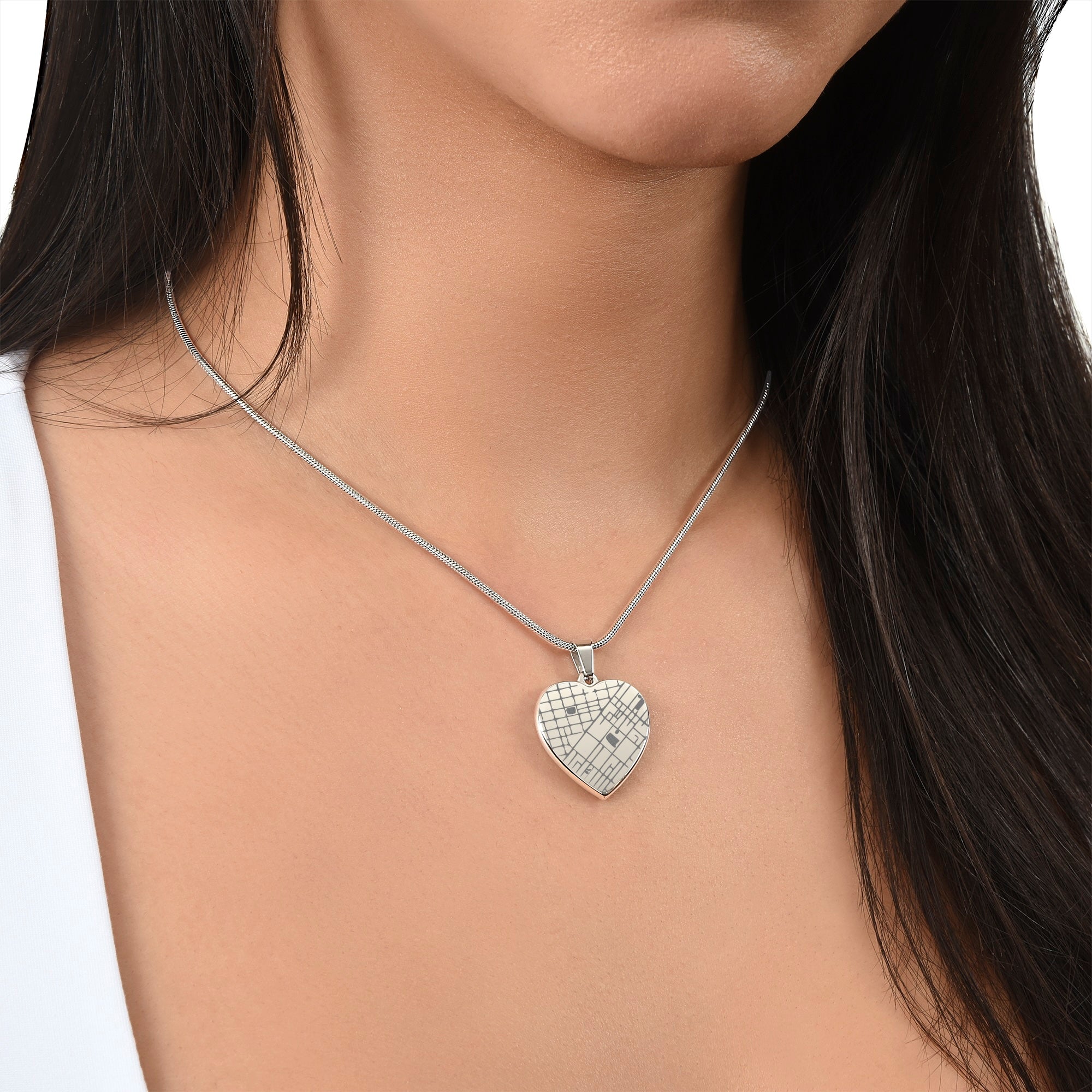 The Compass Heart Necklace