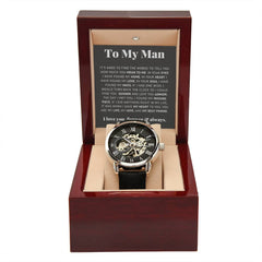 Luxury Openwork Watch