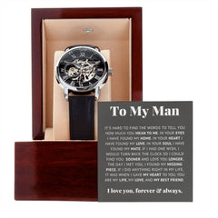 Luxury Openwork Watch