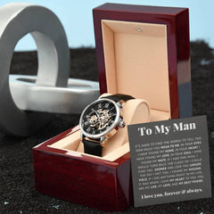 Luxury Openwork Watch