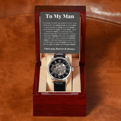 Luxury Openwork Watch