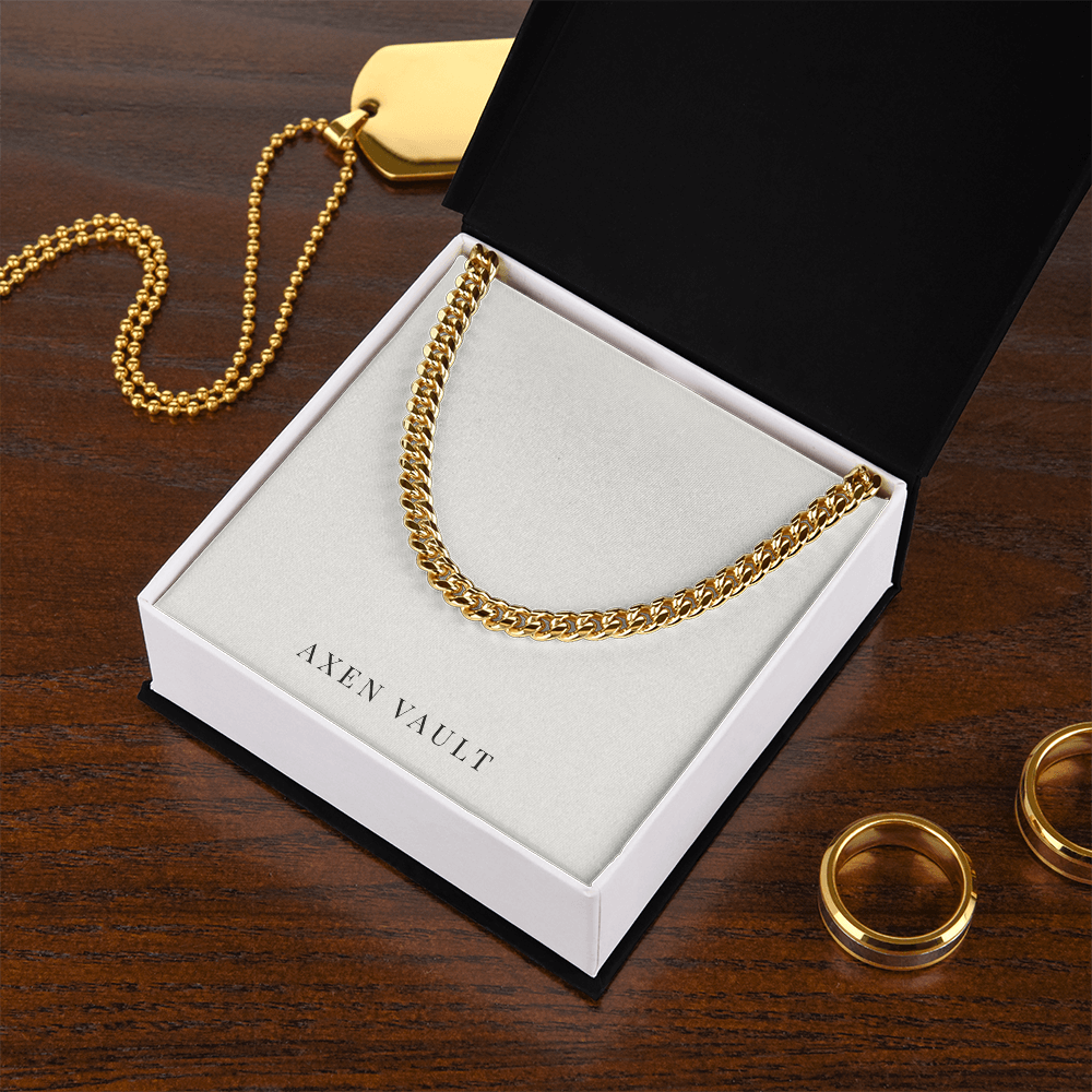 The Noir Cuban Chain