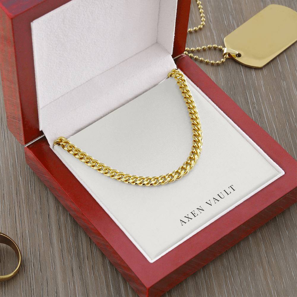The Noir Cuban Chain