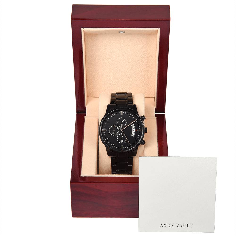 The Noir Chronograph