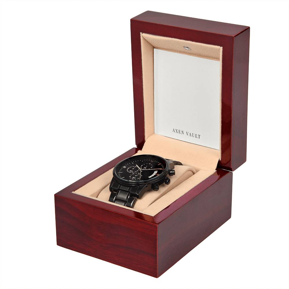 The Noir Chronograph