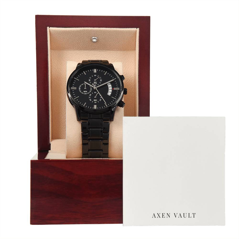 The Noir Chronograph
