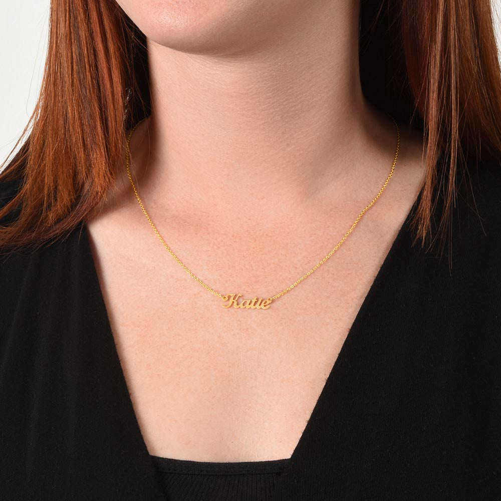 The Heritage Name Necklace