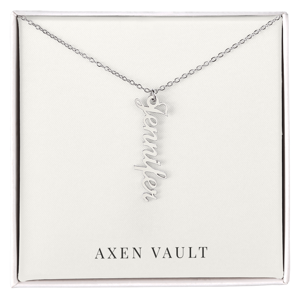 The Vertical Signature Necklace