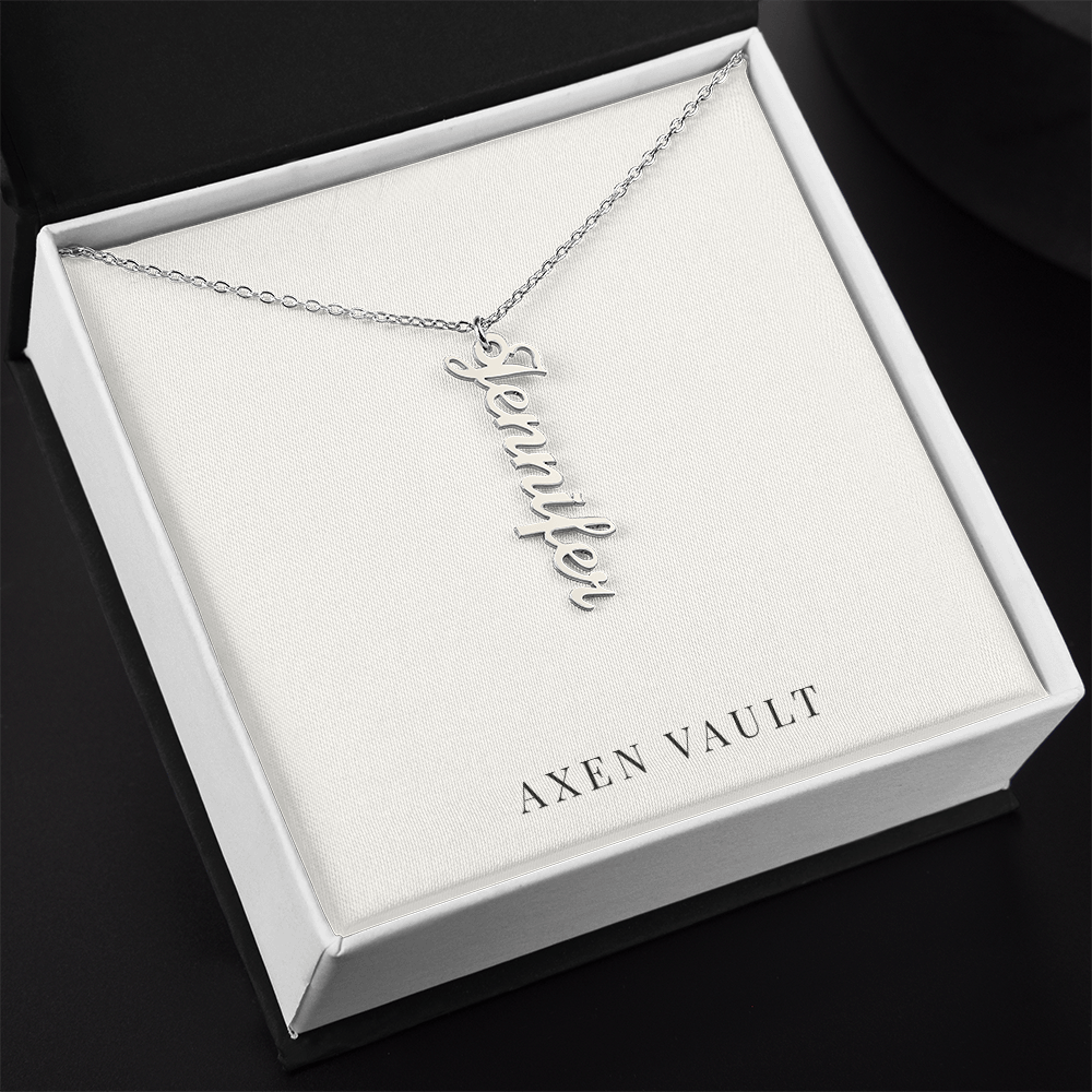 The Vertical Signature Necklace