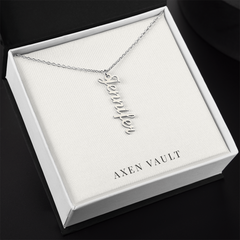 The Vertical Signature Necklace