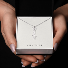 The Vertical Signature Necklace