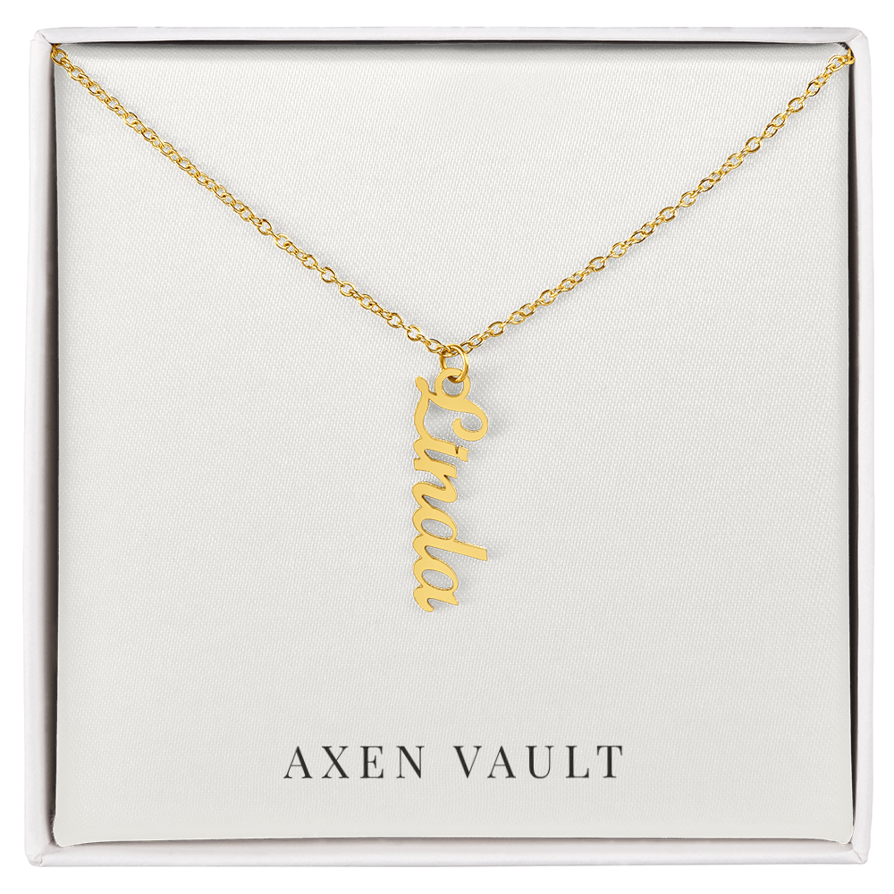 The Vertical Signature Necklace