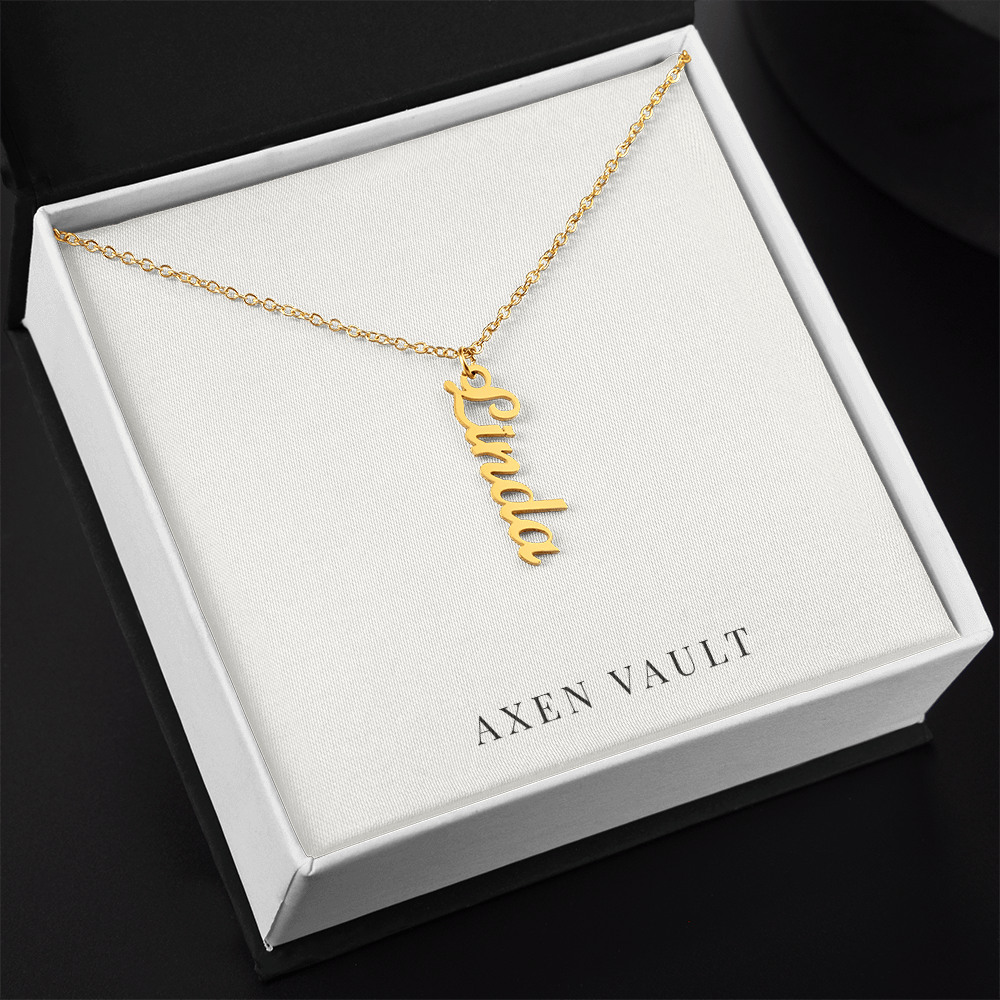The Vertical Signature Necklace