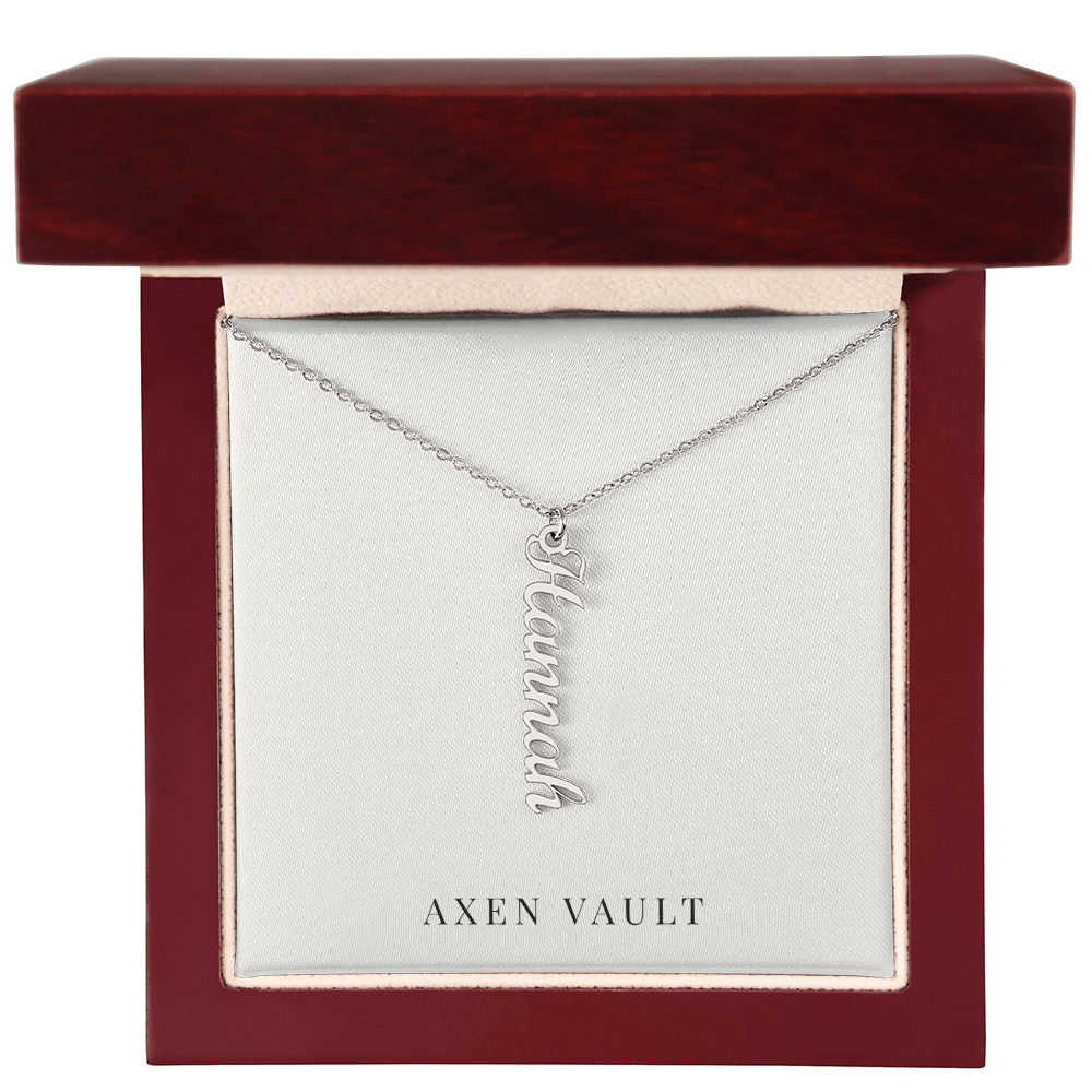 The Vertical Signature Necklace