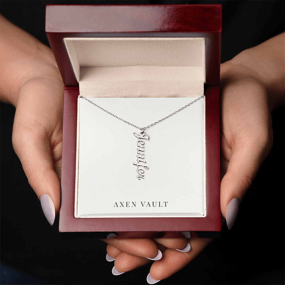 The Vertical Signature Necklace