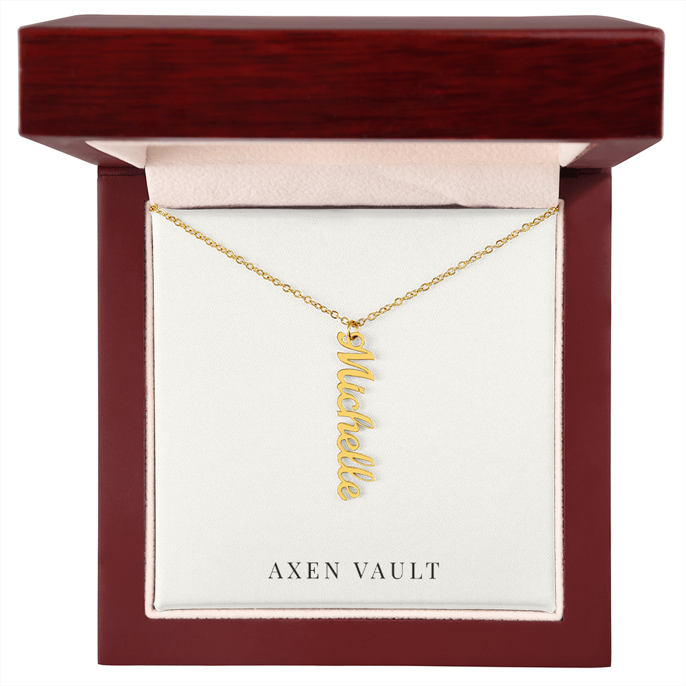 The Vertical Signature Necklace