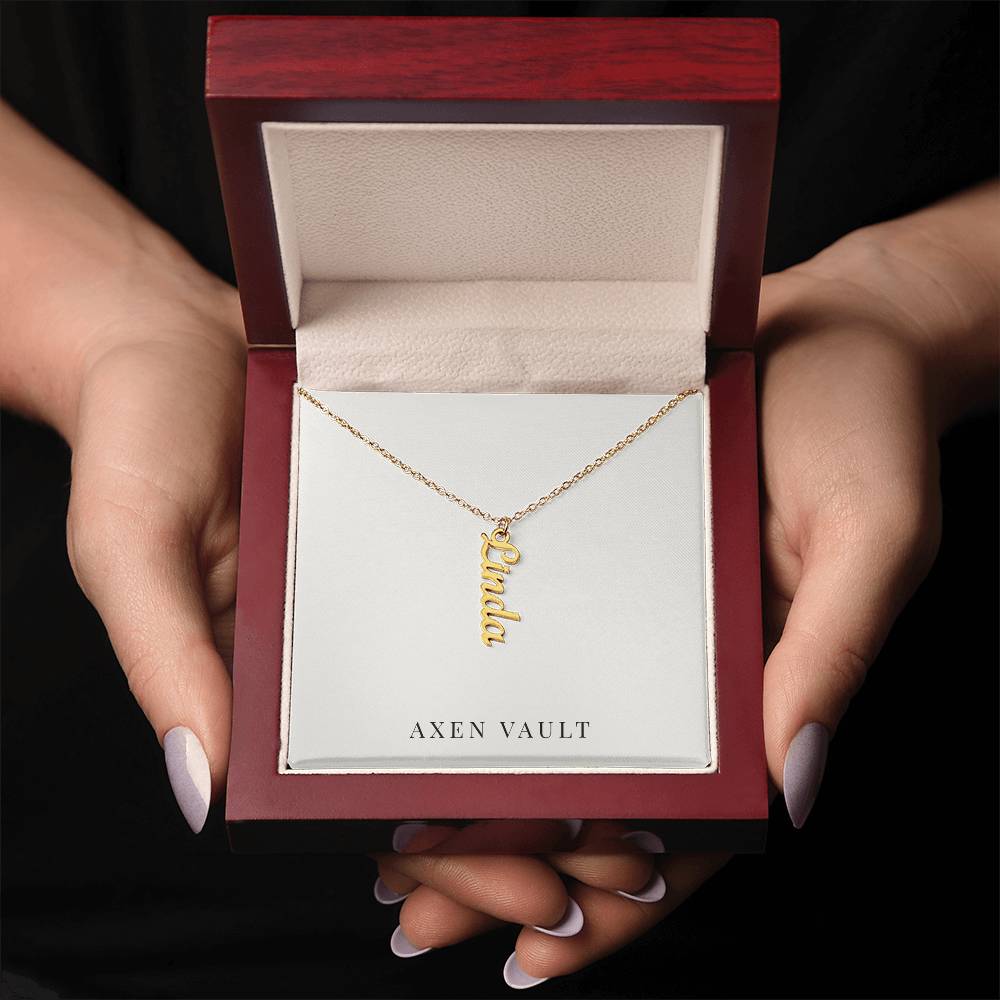 The Vertical Signature Necklace
