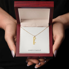 The Vertical Signature Necklace