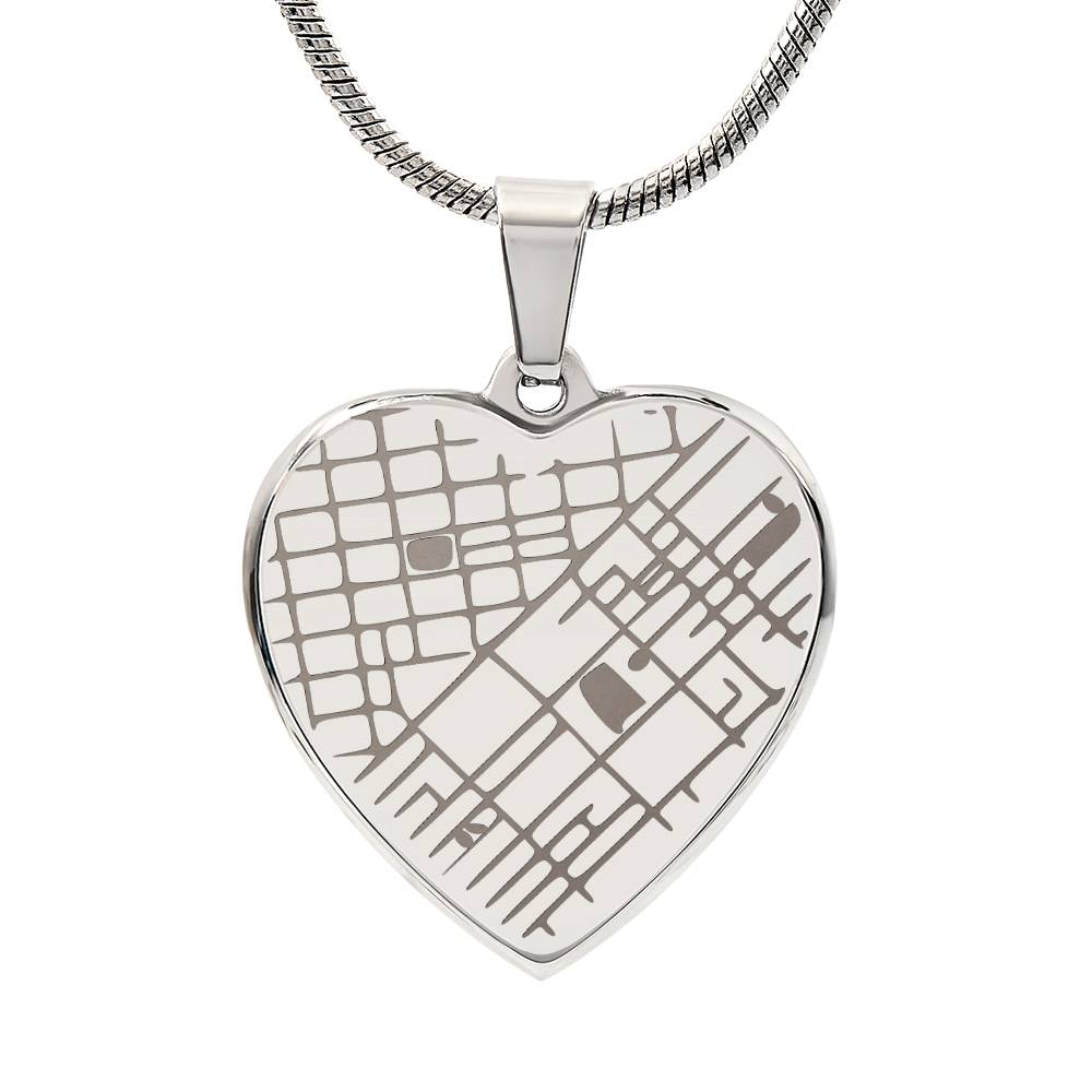The Compass Heart Necklace