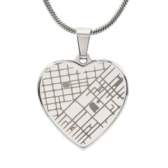 The Compass Heart Necklace