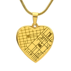 The Compass Heart Necklace